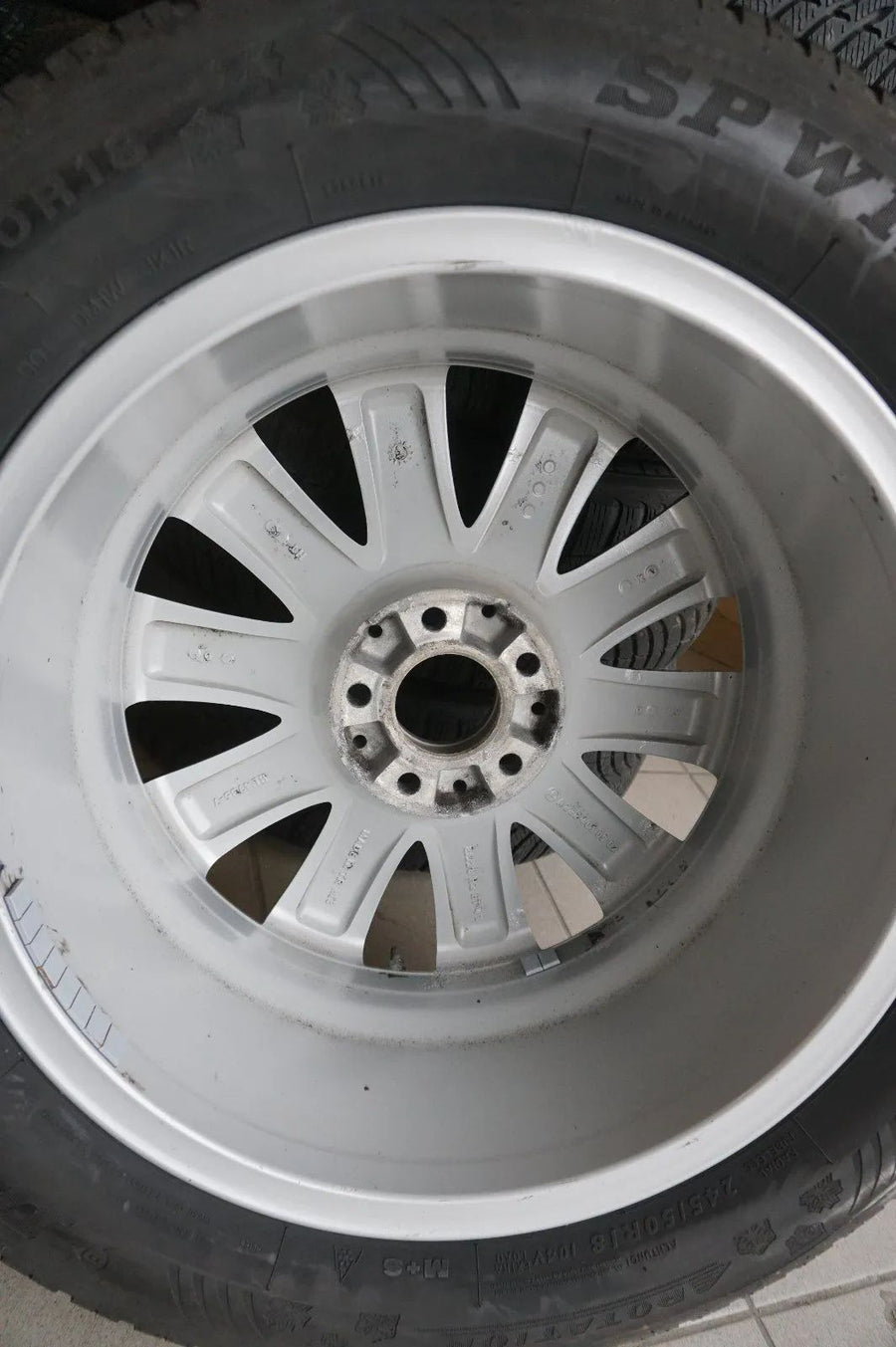 Original Mercedes S-Klasse W222 Alufelgen Winterräder Winterreifen 245 50 R18