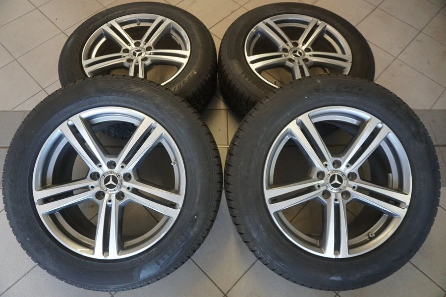 Originele Mercedes GLC X253 C253 lichtmetalen velgen winterwielen winterbanden 235 60 R18