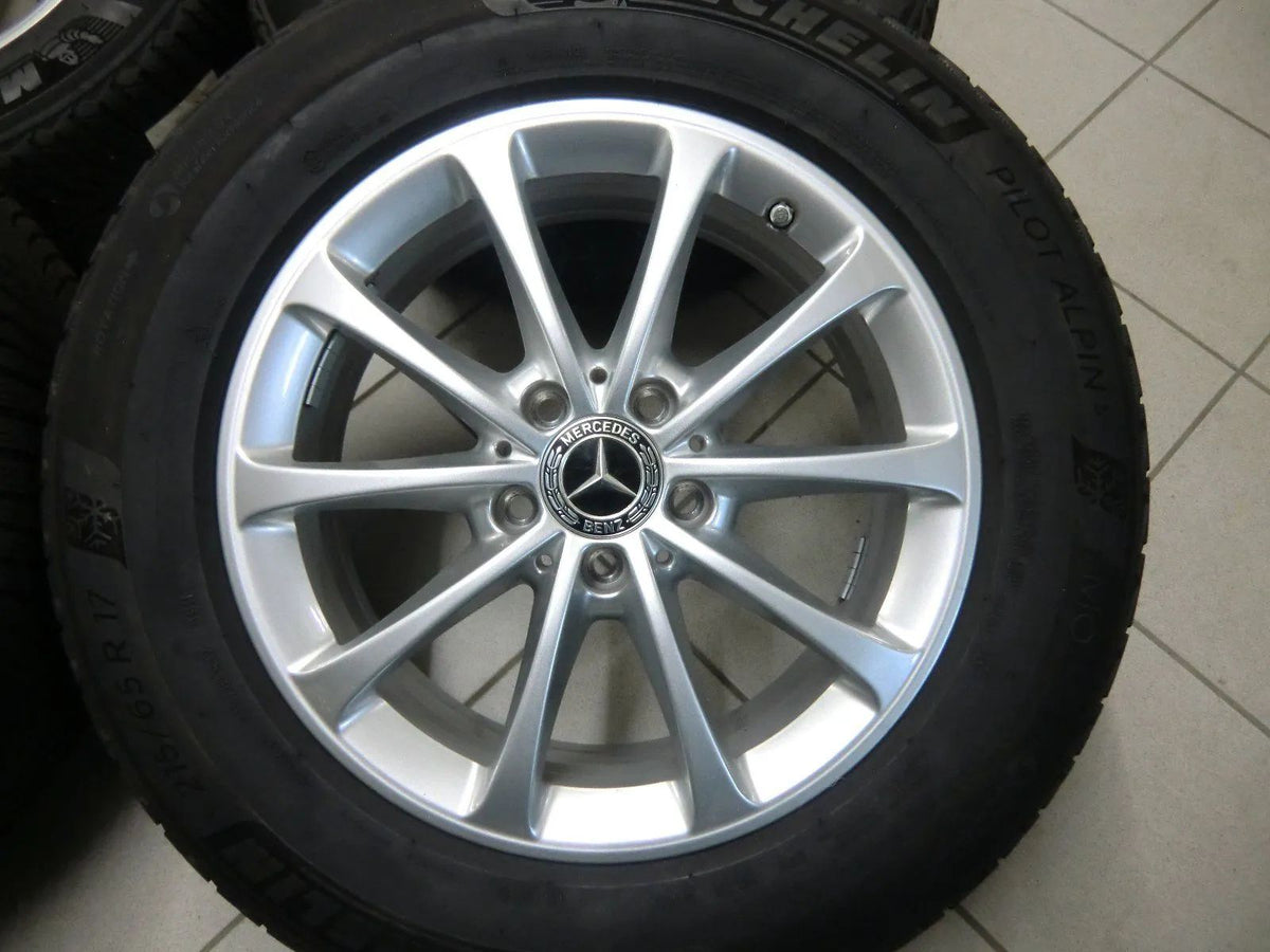 Jantes en aluminium d'origine Mercedes GLA H247 GLB X247 Roues complètes hiver Pneus hiver 6mm Detailansicht 2