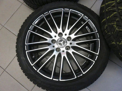 Original Mercedes C-Class W206 S206 Alloy Wheels Winter Tires 225 45 R18 Inch 6mm