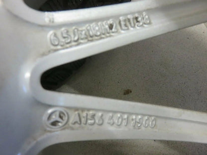 Cerchi in lega originali Mercedes GLA X156 W156 da 18 pollici, pneumatici invernali, ruote invernali 7 mm