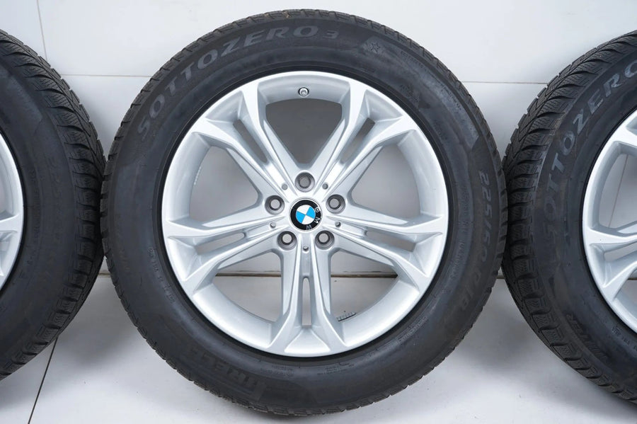 Pneus hiver BMW X3 X4 G01 G02, jantes hiver 225/60/18 pouces