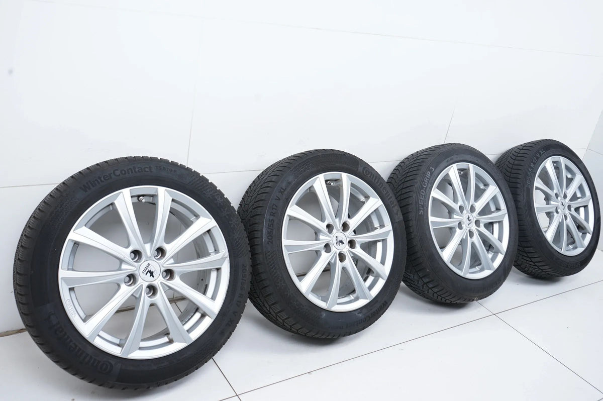 Zimní pneumatiky a disky Audi Q2 GA 205 55 17 palců Detailní zobrazení 2