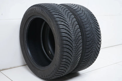 2 x Allwetterreifen Goodyear 225 55 17 Zoll ca.5mm DOT17