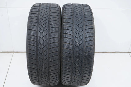 2 x Pirelli winter tires 225/45 R18 inch DOT21 approx. 4mm MO RFT