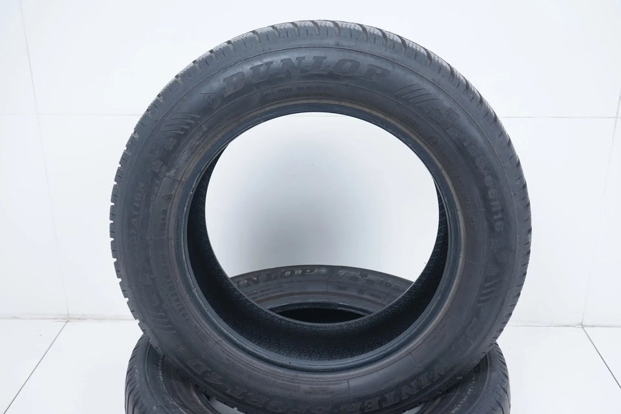 2 x Winter tires 195 65 16 inch Dunlop DOT18 approx. 5mm BMW*
