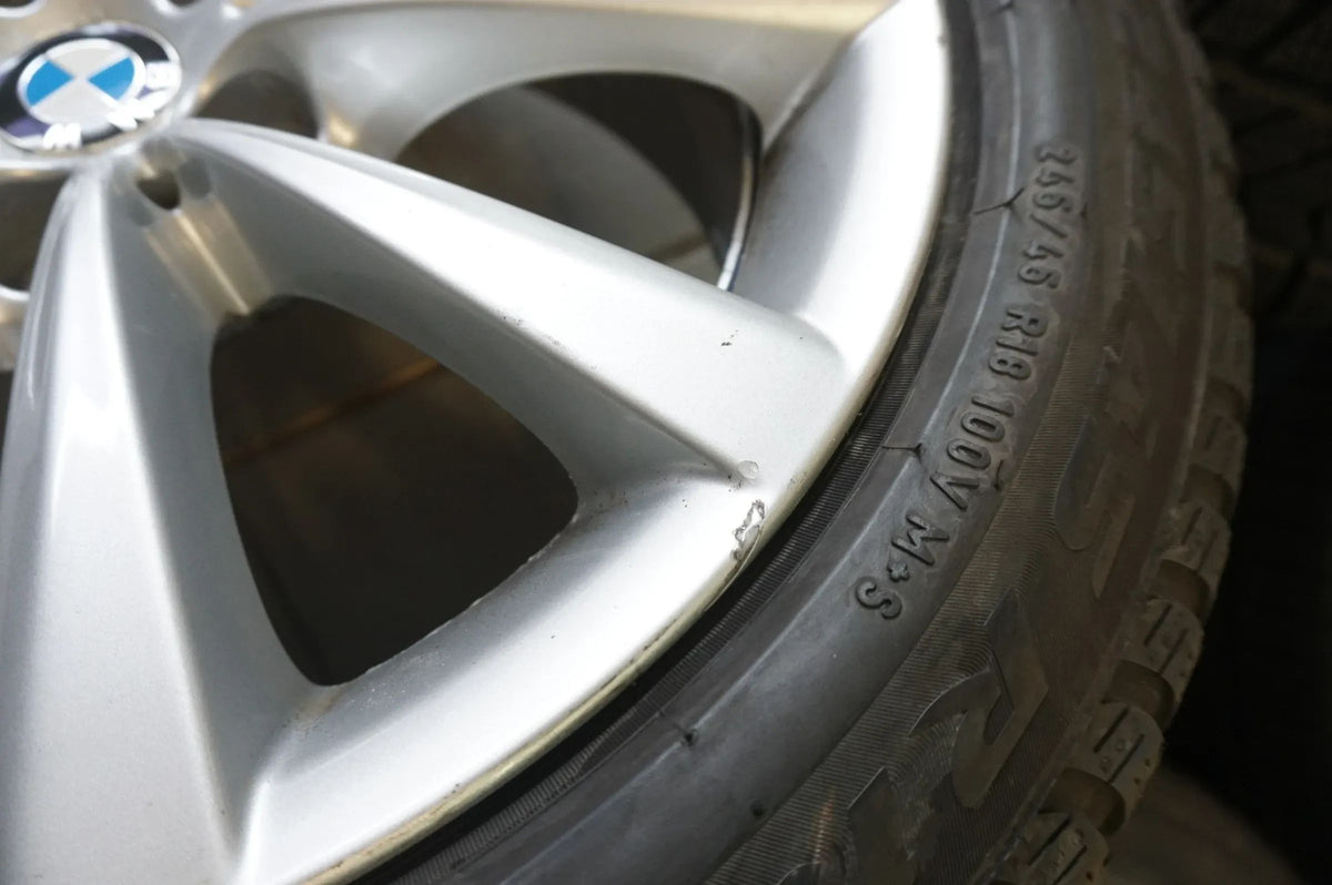 Original BMW 5 Series G30 G31 Alloy Wheels Winter Tires Winter Wheels 245 45 R18 Inch 6mm Detailansicht 4