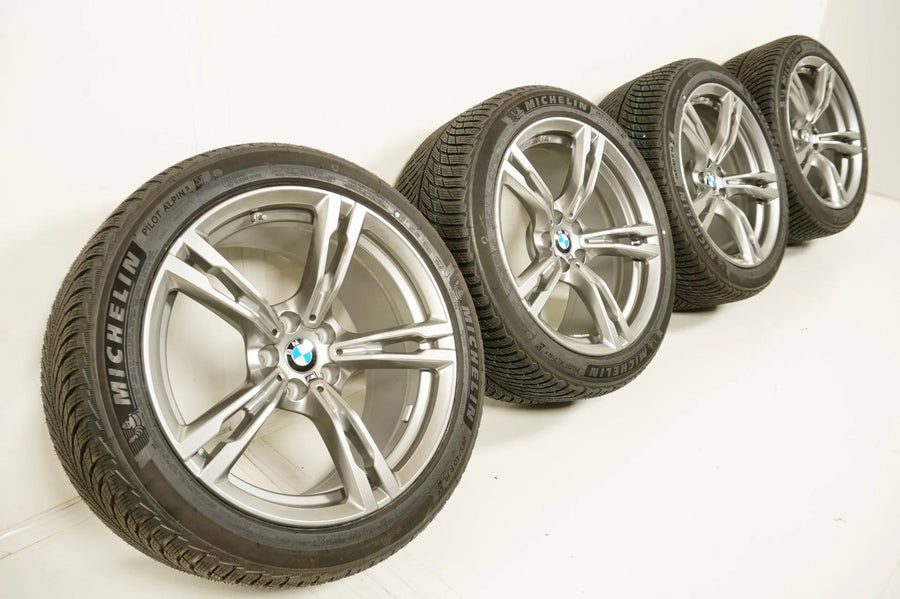 Pneus et jantes hiver neufs pour BMW M5 F90, dimensions 265/40/19 pouces, norme 705M.