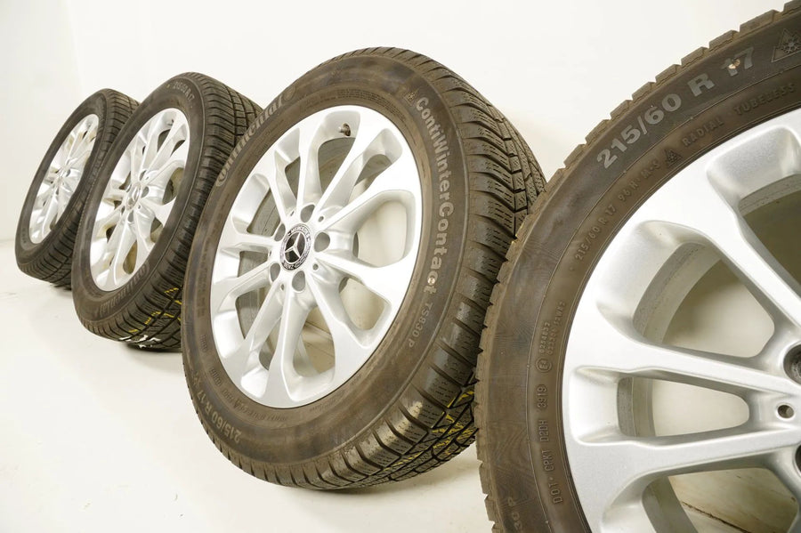 Pneus/jantes hiver Mercedes GLA W156 X156 215/60/17 pouces