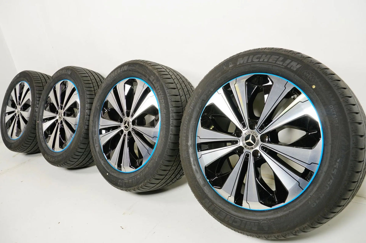 Original Mercedes EQC N293 Alloy Wheels Summer Tires 235 55 R19 Inch Detailansicht 7