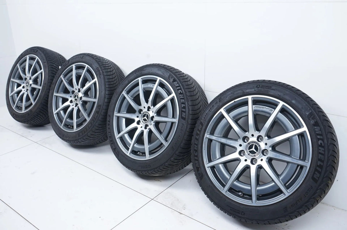 Mercedes C43 AMG W206 zimní pneumatiky zimní kola 235 45 18 palců Detailní zobrazení 8