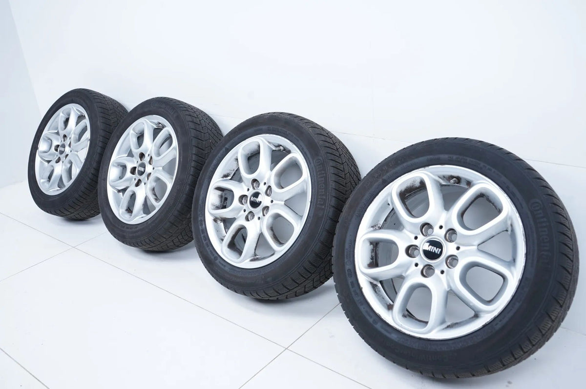 MINI F55 F56 F57 Winter Tires Winter Wheels 195 55 16 inch 494 Detailansicht 16