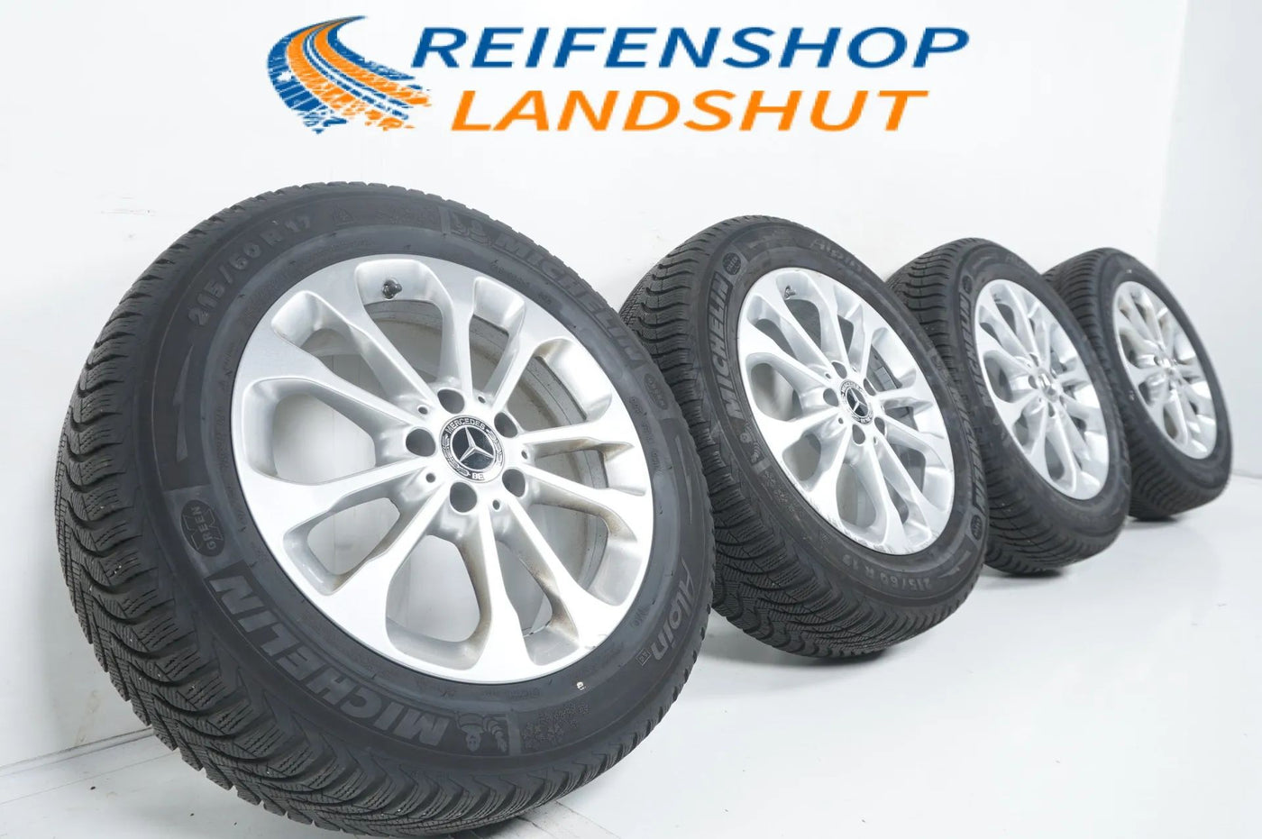 Pneus/jantes hiver Mercedes GLA W156 X156 215/60/17 pouces