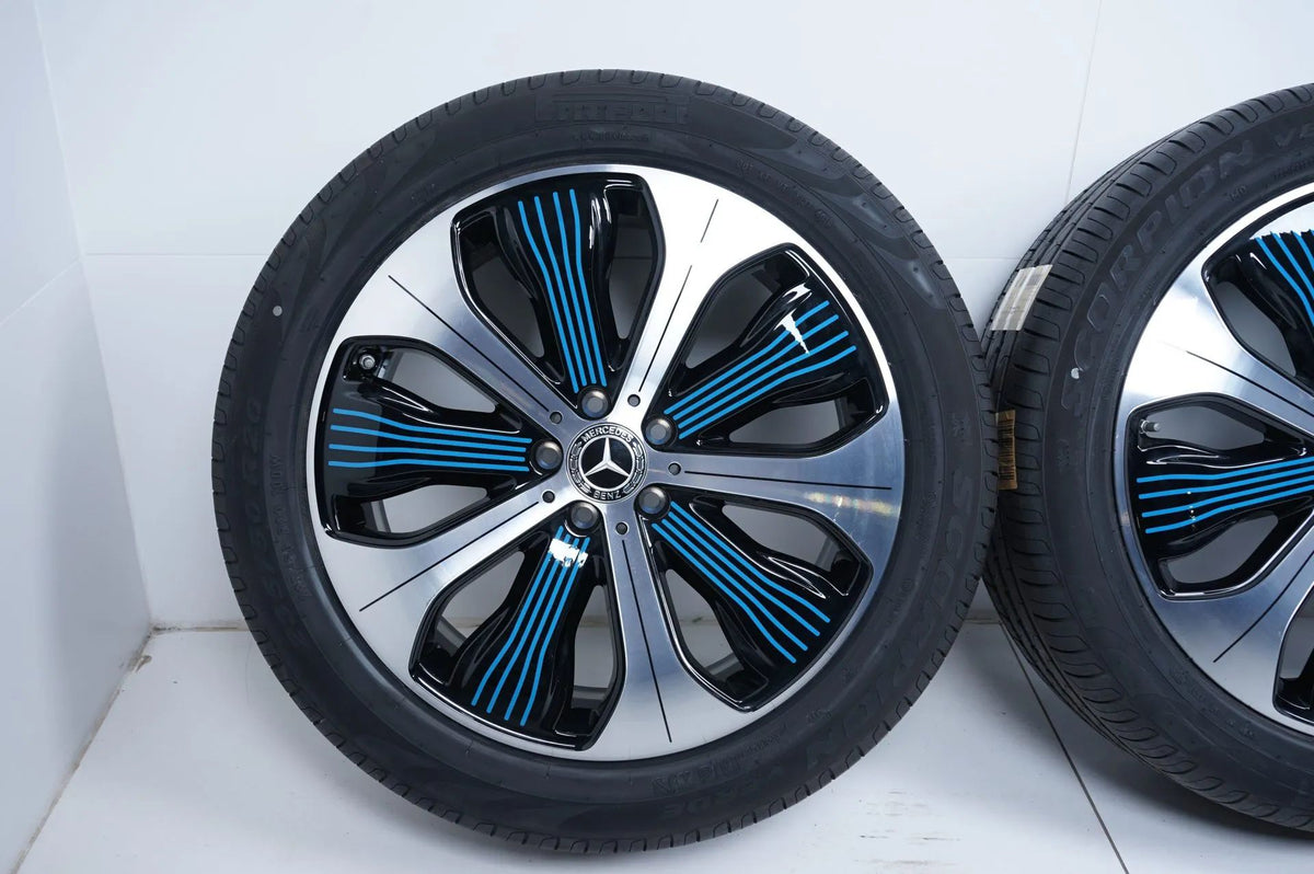 Original Mercedes EQC N293 C293 TOP 20 inch Alloy Wheels Summer Tires Detailansicht 3