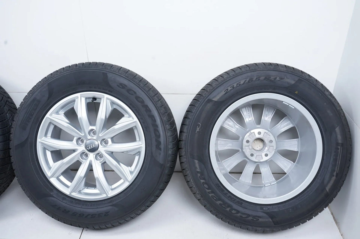 Audi Q5 FY 8OA Allwetterräder mit neuen Allwetterreifen 235 65 17 Zoll 8OA601025J