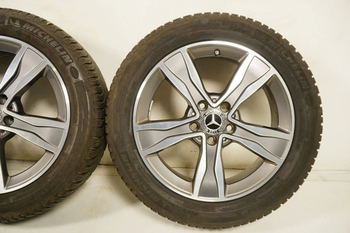 Mercedes C Klasse W205 Winterreifen Winterräder 225 50 17 Zoll Detailansicht 5