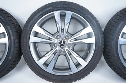 Mercedes Classe C W205 Pneus hiver Roues hiver 225 45 18 pouces 6m A2054012802