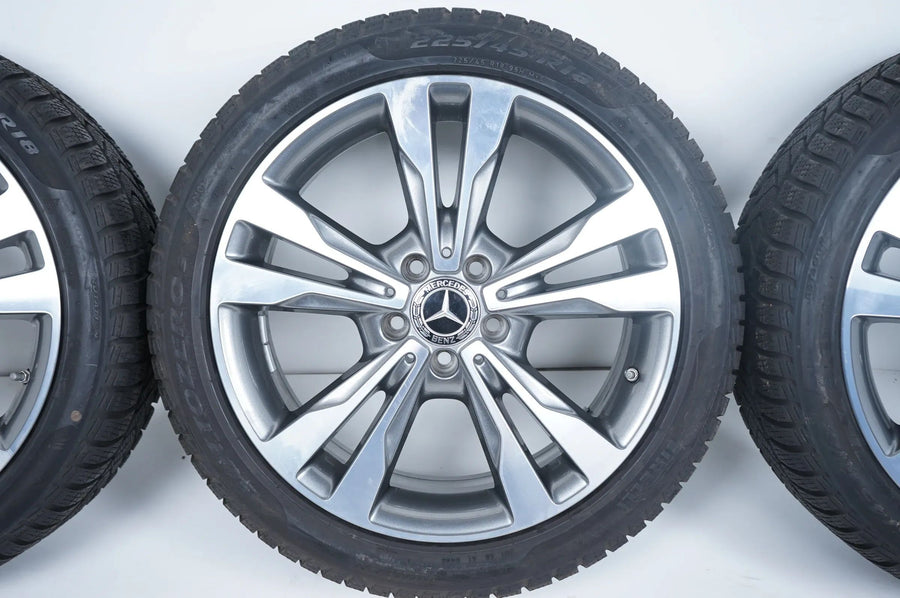 Mercedes Classe C W205 Pneus hiver Roues hiver 225 45 18 pouces 6m A2054012802