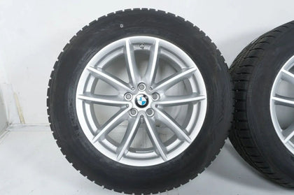 Cerchi in lega originali BMW X5 X6 G05, ruote complete invernali, pneumatici invernali 255 55 R18 109H 8mm