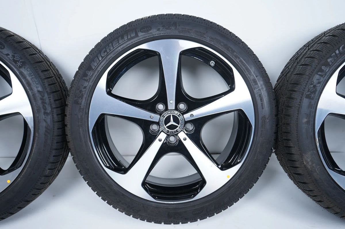 Mercedes C-Klasse Hybrid W205 winterwielen winterbanden 18 inch Detailweergave 4