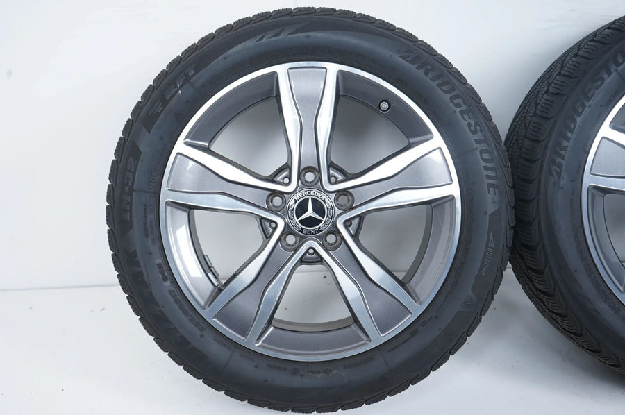 Pneus/jantes hiver 225/50/17 pouces pour Mercedes Classe C W205