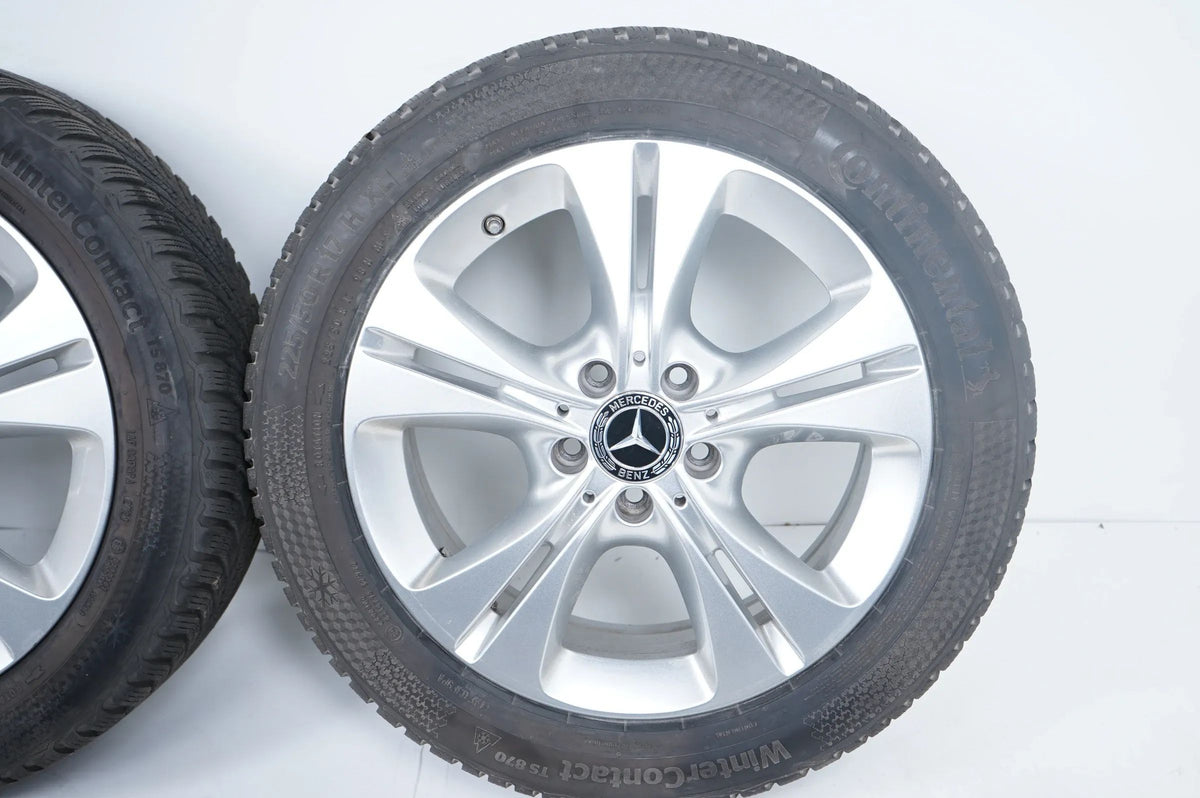 Mercedes C-Class W205 Winter Tires Winter Wheels 225 50 17 Inch 7mm A2054014300 Detailansicht 6