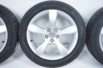 Audi A1 8X cerchi in lega ruote complete invernali pneumatici invernali 195 50 16 pollici 7 mm