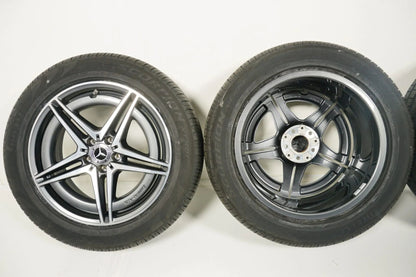Original Mercedes EQC N293 19 Zoll AMG Alufelgen Winterräder mit neuen Winterreifen