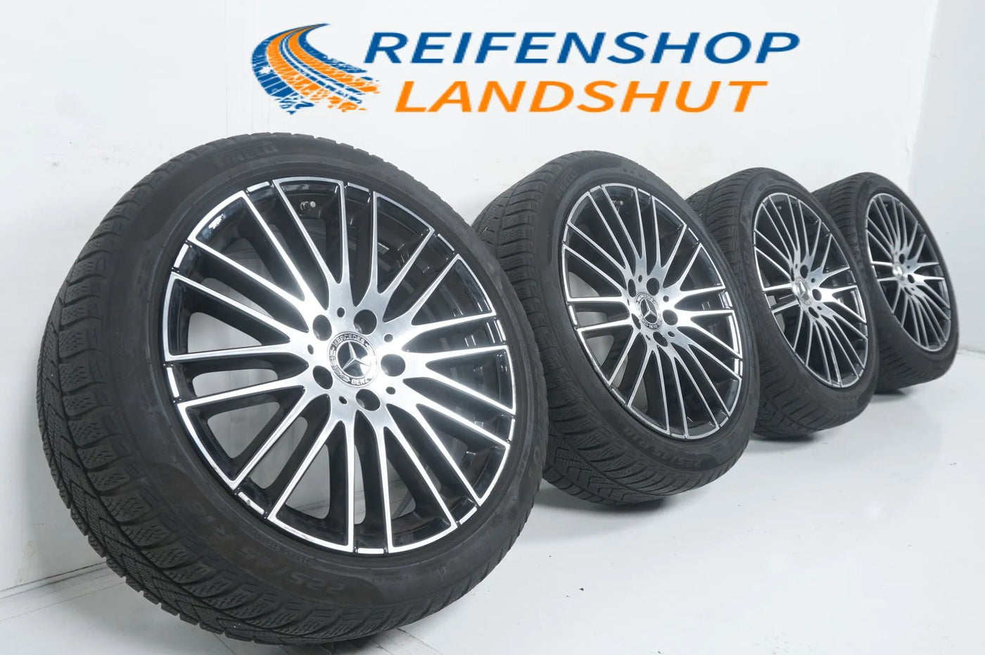 Pneus/jantes hiver 225/45/18 pouces pour Mercedes Classe C W206