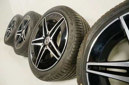 Mercedes C Class W206 summer tires, summer wheels AMG 18 inch