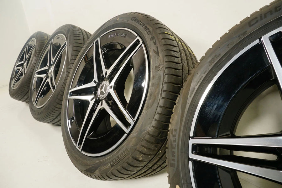 Mercedes C Class W206 summer tires, summer wheels AMG 18 inch
