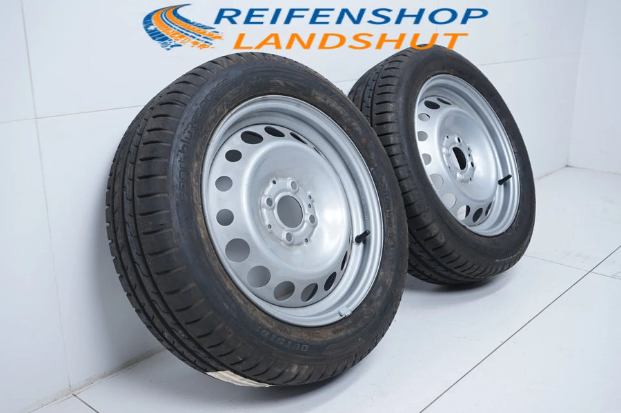 2 x New Smart W453 complete wheel summer tires 185 60 15 inch