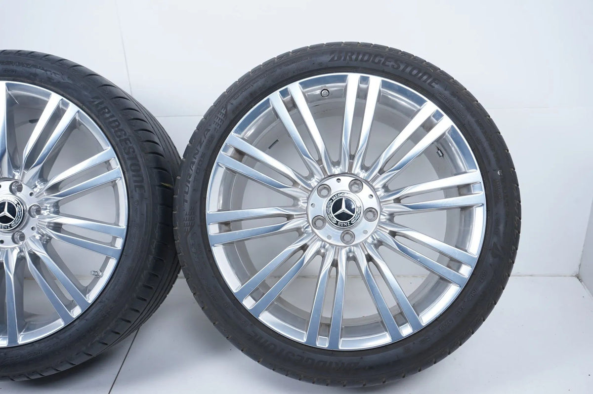 Mercedes S-Class W223 summer tires, summer wheels, 20 inch chrome Detailansicht 9