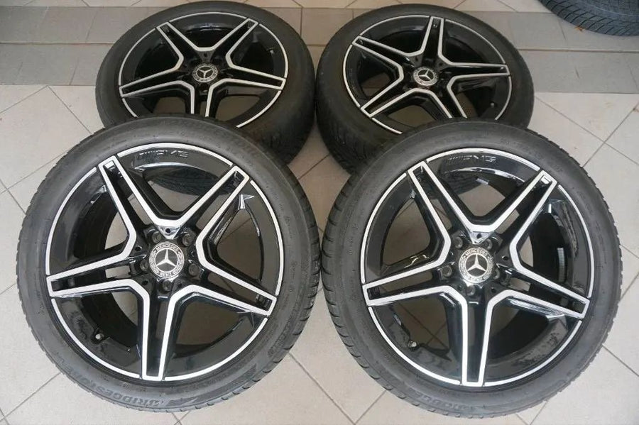 Mercedes A-Klasse W177 B-Klasse W247 CLA C118 18 Zoll AMG Alufelgen Winterreifen