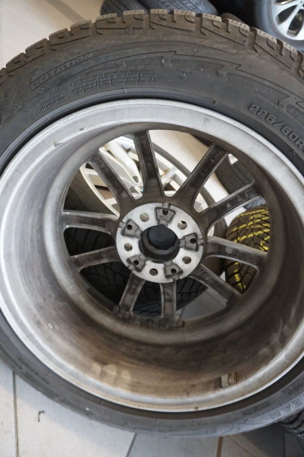 Jantes alliage d'origine BMW Série 3 Série 4 G20 G21 Roues d'hiver Pneus d'hiver 225 50 R17 Detailansicht 7