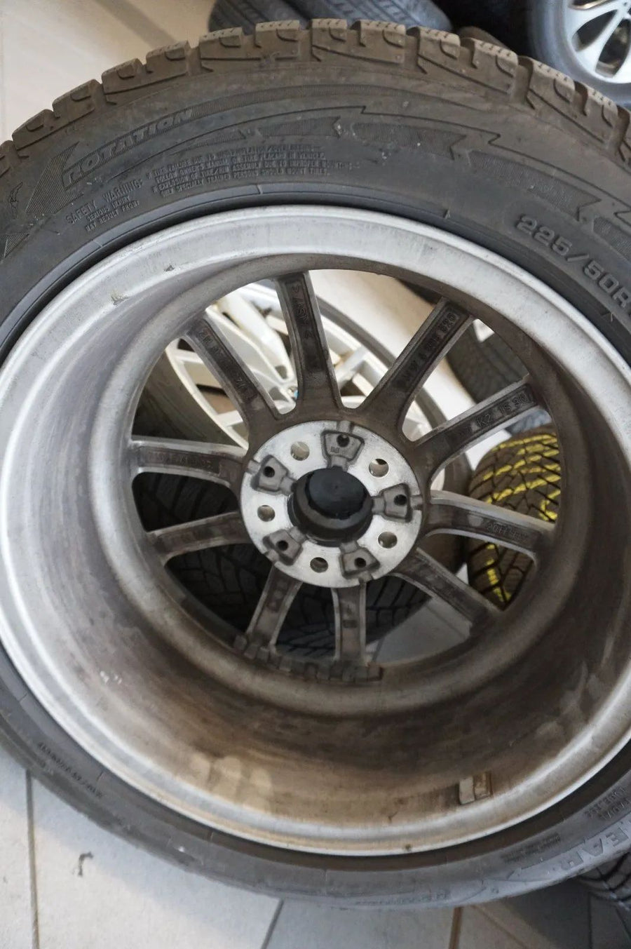 Jantes alliage d'origine BMW Série 3 Série 4 G20 G21 Roues d'hiver Pneus d'hiver 225 50 R17