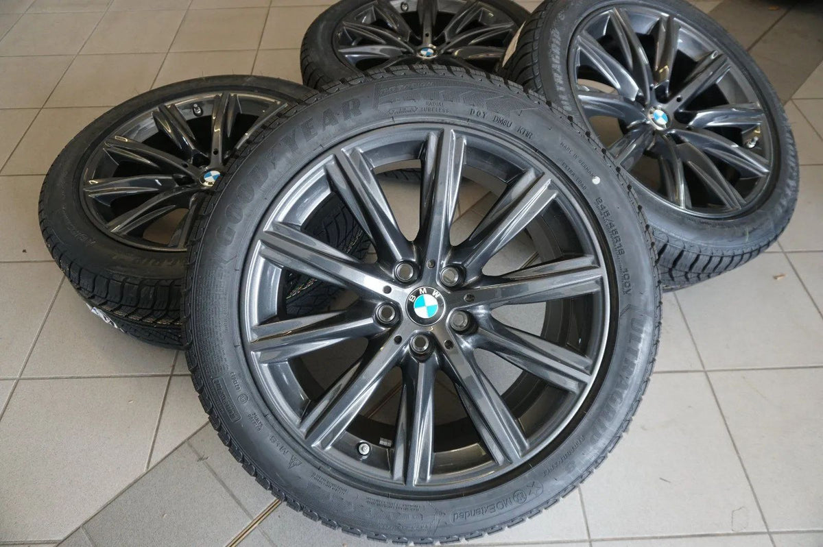 Jantes alu d'origine BMW Série 5 G30 G31 TOP roues hiver pneus hiver 245 45 R18 pouces Detailansicht 4