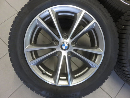 Original BMW 5 Series G30 G31 Alloy Wheels Winter Wheels Winter Tires 225 55 R17 6mm