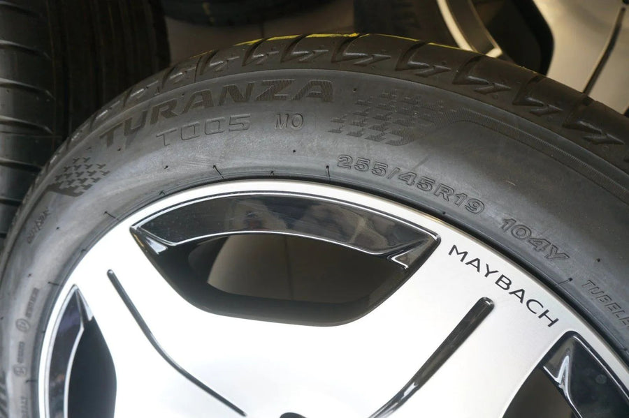 Jantes aluminium Mercedes Classe S W223 V223 Maybach 19 pouces pneus été d'origine