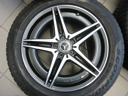 Cerchi in lega originali Mercedes EQC W293 N293 AMG, pneumatici invernali, ruote invernali, 7 mm