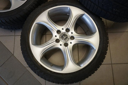 Original Mercedes C-Klasse W205 18 Zoll Alufelgen Winterräder Winterreifen