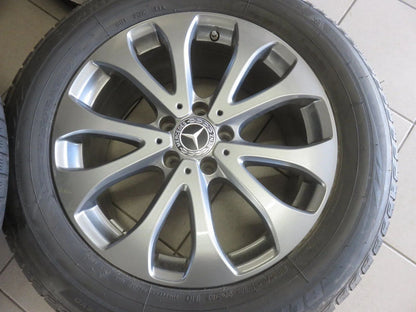 Jantes en aluminium de 18 pouces d'origine Mercedes GLC W253 X253 C253 avec pneus hiver