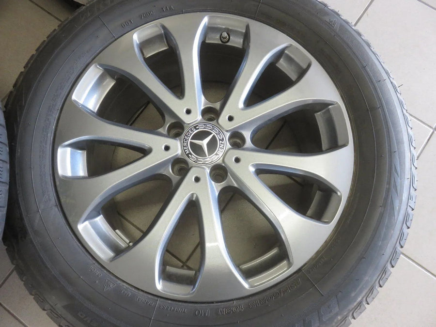 Jantes en aluminium de 18 pouces d'origine Mercedes GLC W253 X253 C253 avec pneus hiver