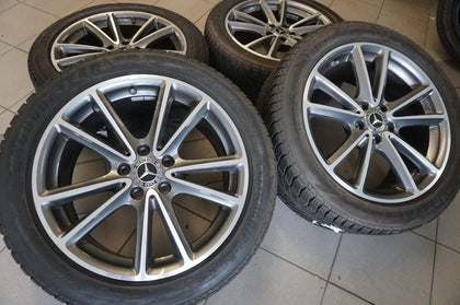 Jantes alliage d'origine Mercedes CLS C257 W257 roues hiver pneus hiver 245 45 R18 7mm