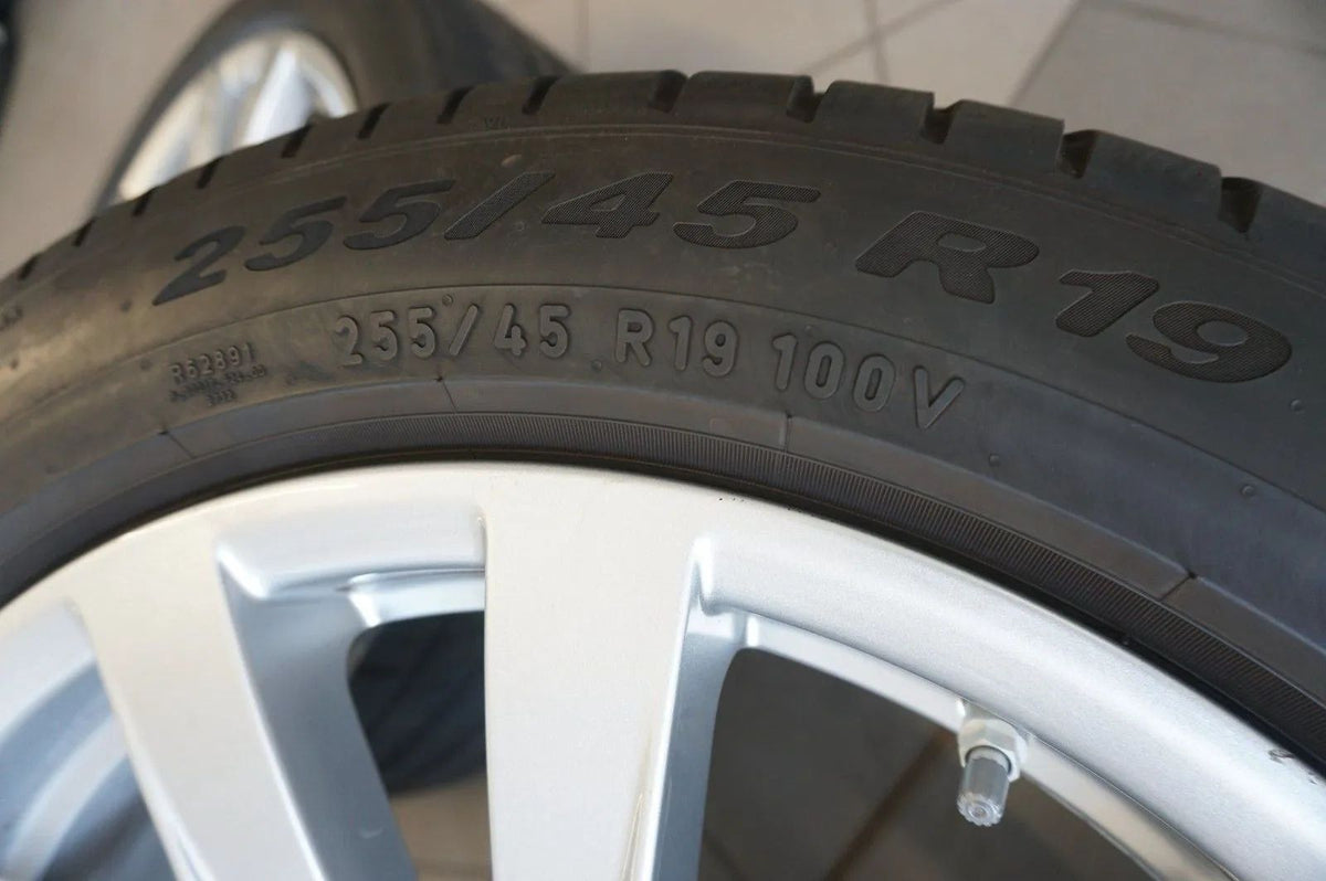Original Mercedes S-Class W223 V223 19 Inch Alloy Wheels Summer Tires Detailansicht 6