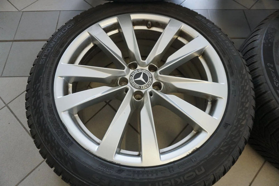 Jantes et pneus d'hiver d'origine Mercedes Classe S W223 V223 255 45 R19 8mm