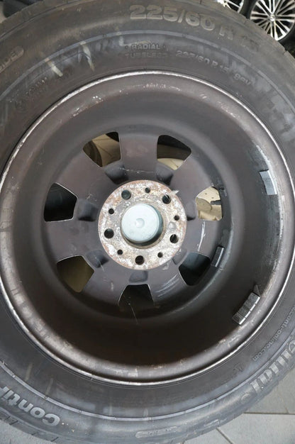 Originální hliníkové disky BMW řady 5 E39 15 palců Styling 83 6751763 letní pneumatiky