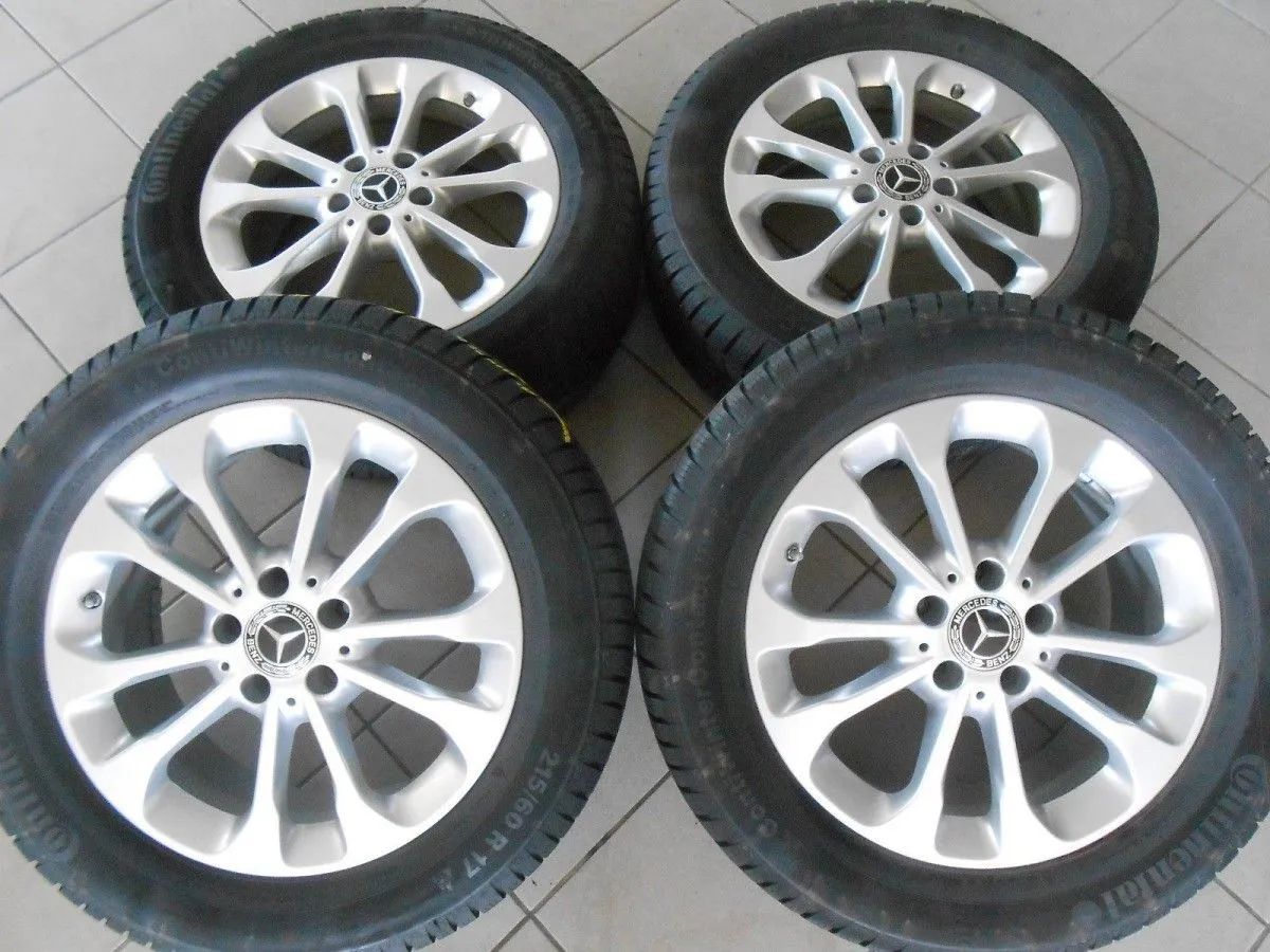 Original Mercedes GLA X156W156 Alufelgen Winterräder Winterreifen 215 60 R17 7mm