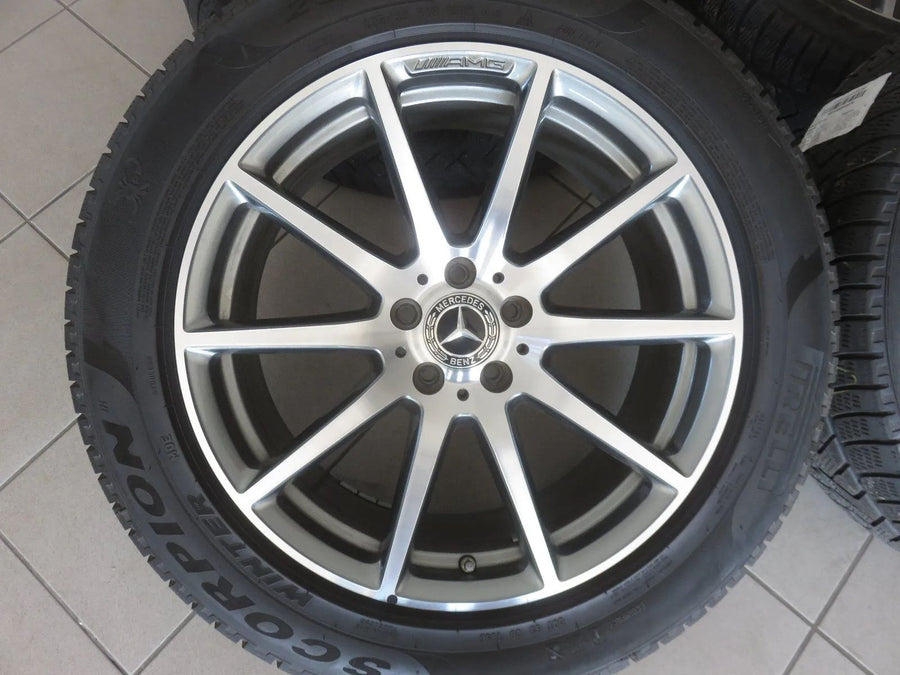 Original Mercedes GLC63 AMG X253 C253 Alufelgen A2534013400 Winterreifen