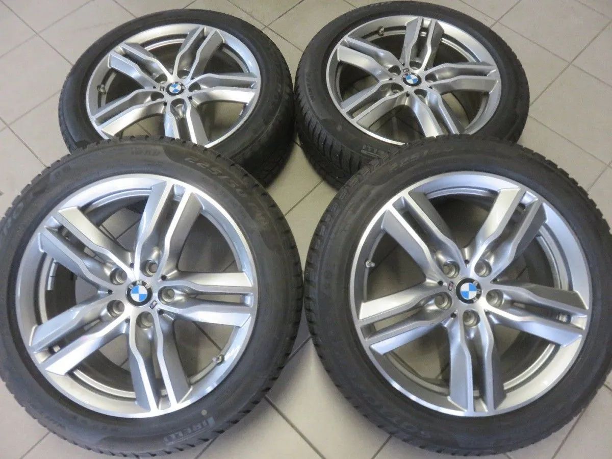 Original BMW X1 F48 X2 F39 18 Zoll Alufelgen M570 Winterreifen